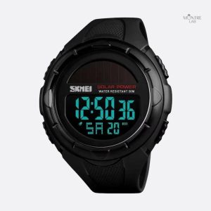 Montre Solaire Digitale Homme Multifonctions