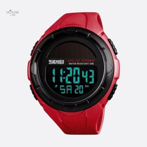 Montre Digitale Solaire pour Homme