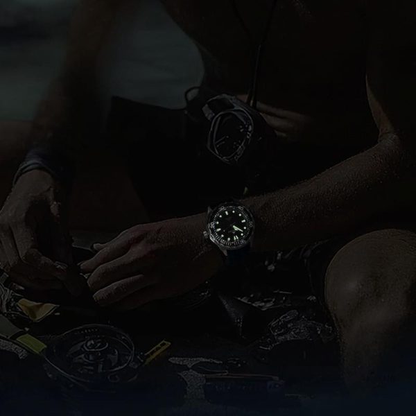 Montre étanche 300M pour homme, idéale pour la plongée