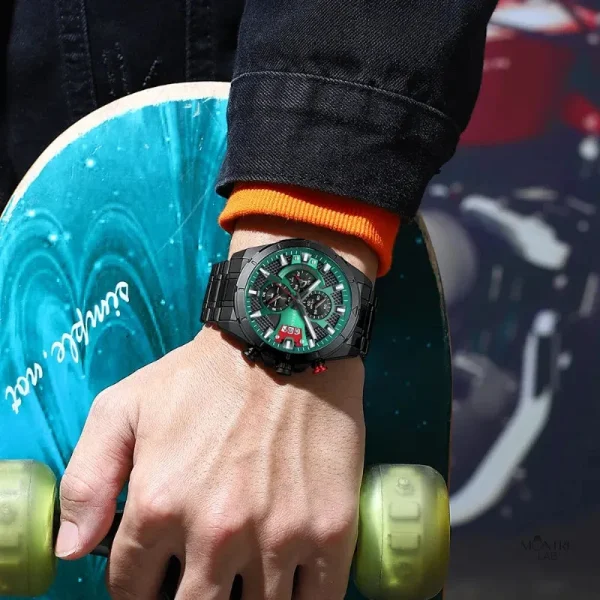Montre élégante pour les passionnés de sport