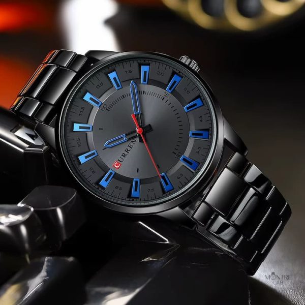 Montre homme, chronographe robuste pour les activités sportives