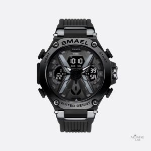 Montre sport homme double affichage analogique et digital