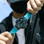 Montre de sport robuste pour homme, affichage mixte