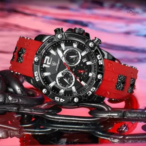 Montre de sport pour homme au design racing