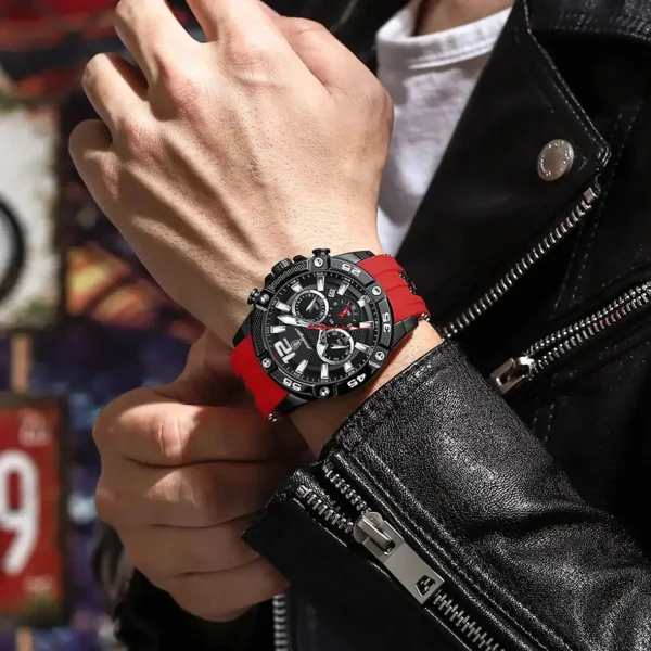 Accessoire de sport masculin avec cadran dynamique