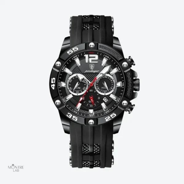 Montre pour homme, design sportif et contemporain
