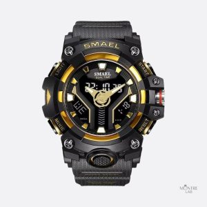 Montre homme quartz avec fonction digitale et analogique