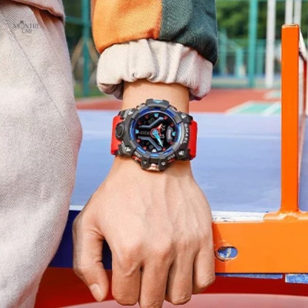 Montre sportive pour homme, résistante et polyvalente