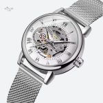 Élégante montre squelette pour un style unique
