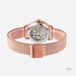 Montre femme avec bracelet en maille milanaise sophistiqué