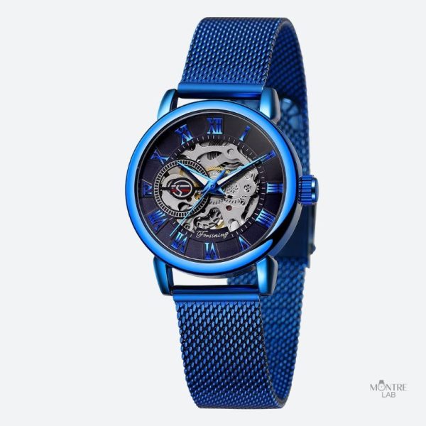 Montre Squelette Ronde pour Un Look Chic