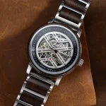 Accessoire de mode pour homme, montre squelette