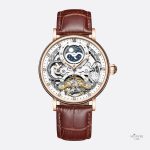 Montre squelette homme avec tourbillon