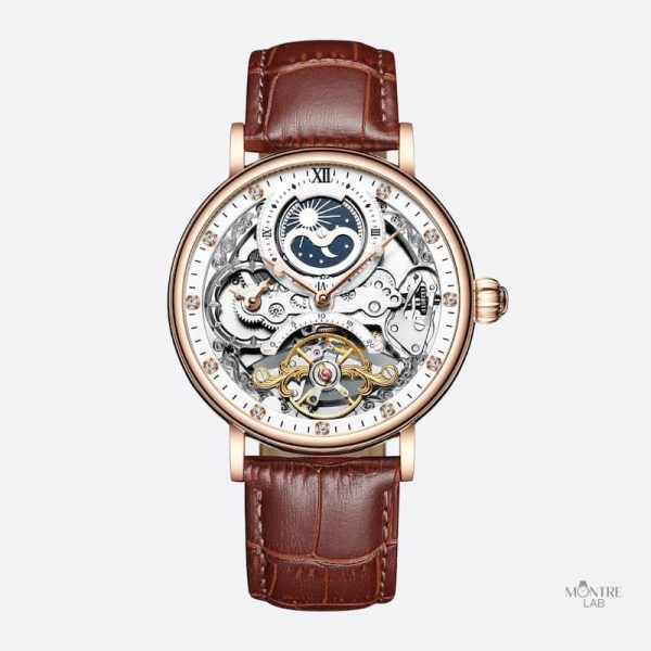 montre-squelette-homme-avec-tourbillon-et-phase-de-lune-1 Montre squelette homme avec tourbillon