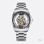 Montre pour homme, design squelette élégant