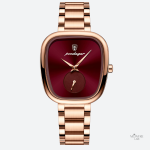 Élégante montre vintage rose pour femme