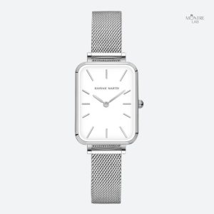 Montre Femme Dorée à Maille Fine