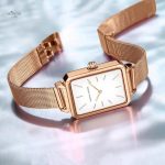 Montre Vintage Rectangulaire Chic