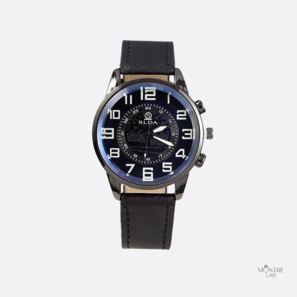 Montre vintage quartz pour homme élégant