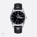 Accessoire vintage pour homme, montre en cuir marron