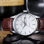Montre homme style vintage avec mouvement quartz