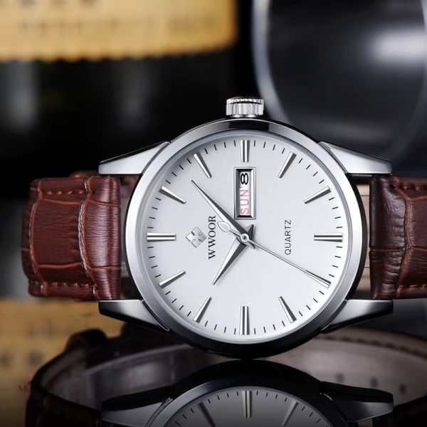 Montre homme style vintage avec mouvement quartz