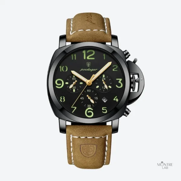 Montre masculine au look rétro