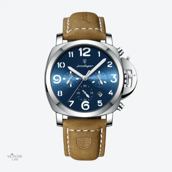 Montre à chronographe au style aviateur authentique