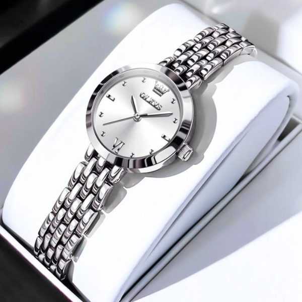 Style vintage en or pour femme