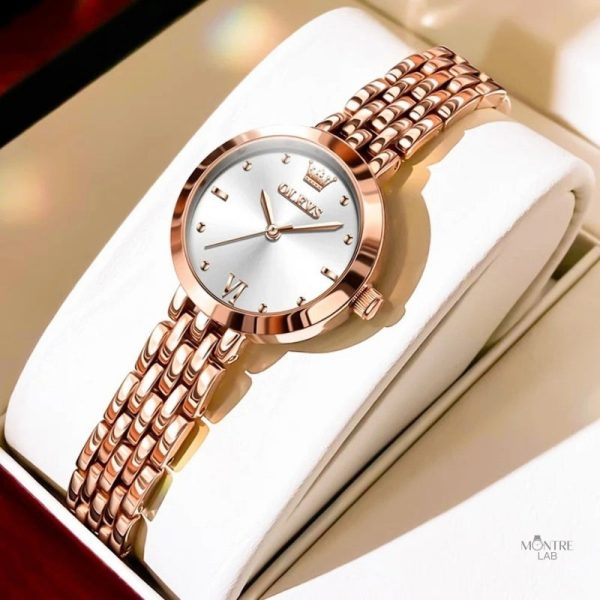 Montre femme luxe au design classique
