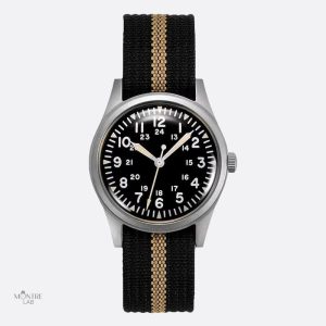 Montre militaire vintage homme quartz style rétro