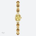 Montre élégante ovale pour femmes