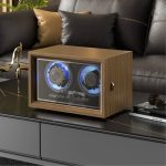 Accessoire en bois pour remontoir de montre automatique