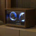 Bois et LED, remontoir pour horlogerie automatique