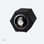 Remontoir automatique USB en cuir hexagonal