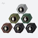 Remontoir en cuir hexagonal pour automatique