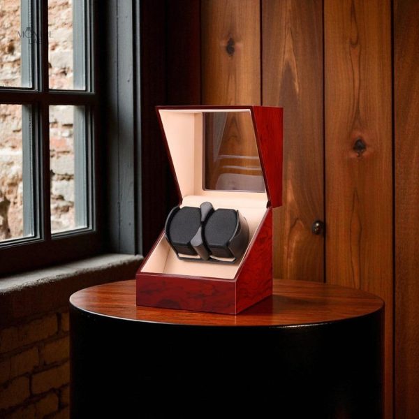 Remontoir design pour collection de montres automatiques