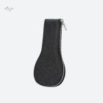 Rangement de montre zippé en cuir stylé
